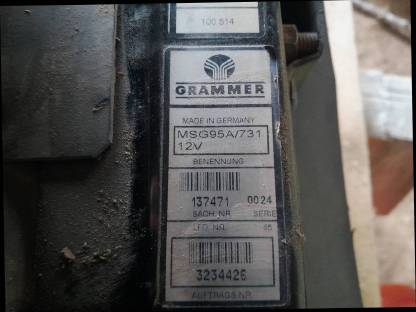 Bild 2:Traktorsitz Grammer