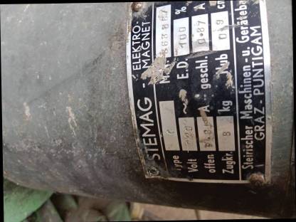 Bild 6:Getriebe-Seilwinde mit Bremse