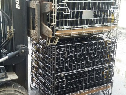 Gitterboxen für Flaschen