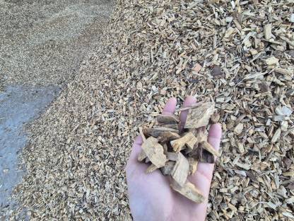 Bild 3:Hackschnitzel