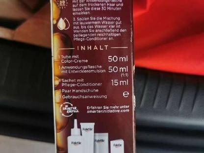 Bild 4:3 Packungen Haarfarbe Dauerhafte Coloration 556 Hellbraun