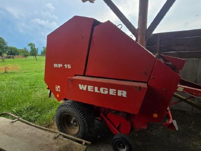 WELGER RP 15 Rundballenpresse