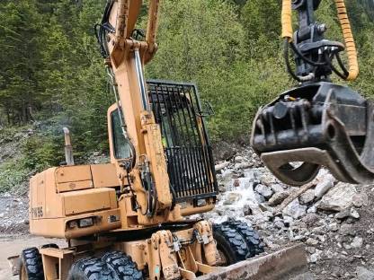 Bild 4:Komatsu PW95 Mobilbagger Radbagger 4x4x4 FAI