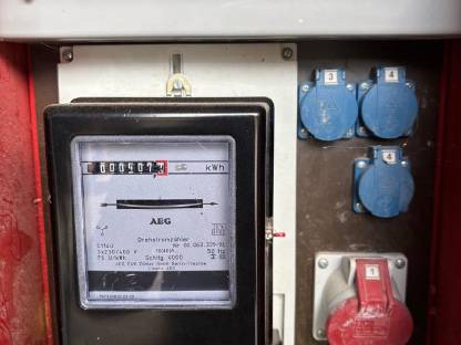 Bild 3:Verteilerkasten Baustromkasten