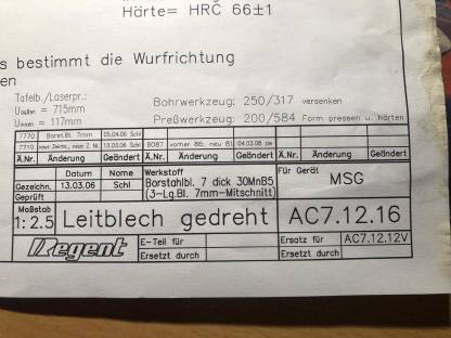 Bild 4:Regent Leitbleche gedreht li. und re., Tukan Baureihe