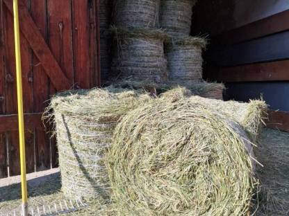 Bild 2:Heurundballen Klein