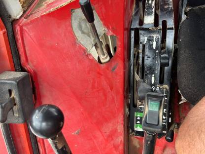 Bild 4:Steyr 8090 Wendegetriebe Lastschaltung