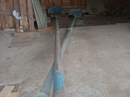 Bild 6:Getreidereiniger, Körnerschnecken