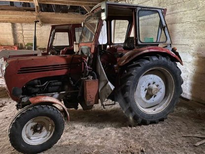 Steyr Traktor 290, 50 PS, mit Lader, Schaufel, Gabel