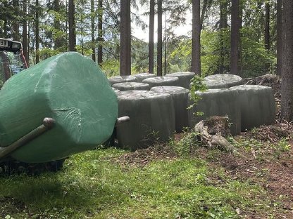 Silorundballen zu verkaufen