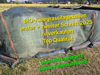 BIO-Kleegrassilageballen