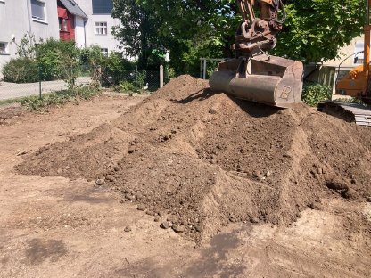 Feine Erde für Rekultivierung