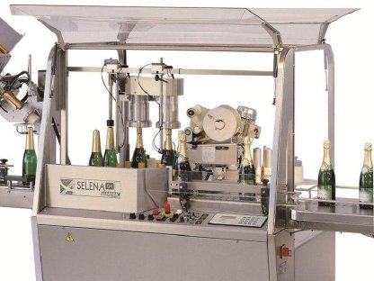 Sekt Etikettiermaschine Selena Albagnac