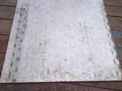 Bild 6:Gebrauchter Schacht Deckel aus Alu