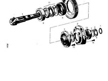 Bild 8:Getriebe Teile für Fendt 231 GT Geräteträger