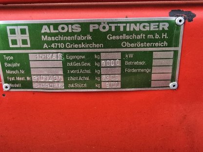 Bild 8:Ladewagen Pöttinger Siloprofi 3