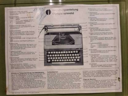 Bild 4:Olympia Kofferschreibmaschine Splendid