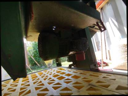 Bild 3:Holzsäge mit Spalter (400V)