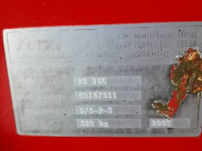 Perzl Rückezange RZ 180