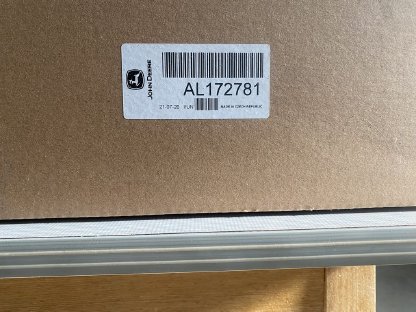 Bild 2:John Deere Motorluftfilter AL172781