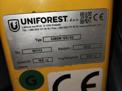 Bild 4:Uniforest Heckmulde Gibon 120/85