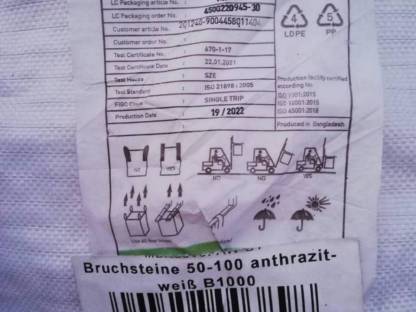 Bild 2:Gabionensteine Granit