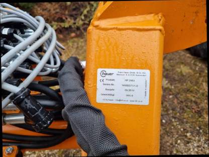 Bild 2:Hauer Heckplaniergerät 2461 mit Vollausstattung