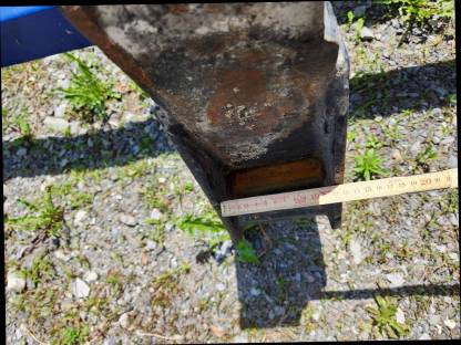 Bild 7:Krankonsole mit Abstellbock