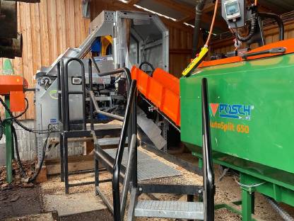 Bild 2:X Spalter Posch K650 Binderberger Intervallspalter