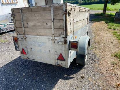 Bild 2:PKW Anhänger ohne Bremse