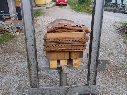 Hydraulische Mostpresse