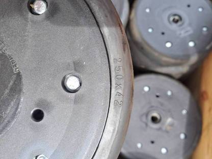 Bild 2:Andrückrolle MBF 250x42 Sämaschine wie Farmflex, Lemken