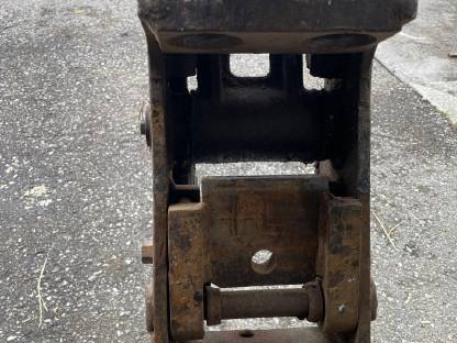 Bild 2:Hydraulischer Schnellwechsler für Bagger