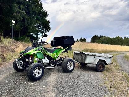 Quad Shineray Spyder 250 inkl. Anhänger