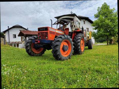 Bild 2:Rückewagen als Gesamtpaket mit 120 PS Same Buffalo
