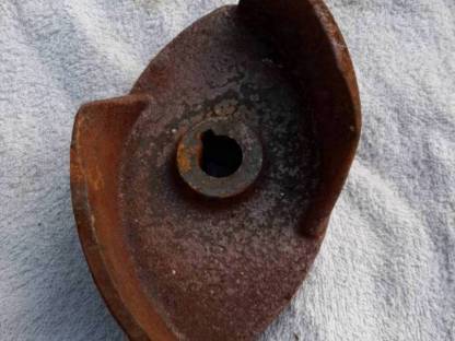 Bild 3:Gebrauchtes Flügelrad Jauchepumpe