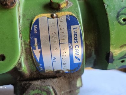 Bild 2:John Deere Einspritzpumpe Lucas CAV RE36771