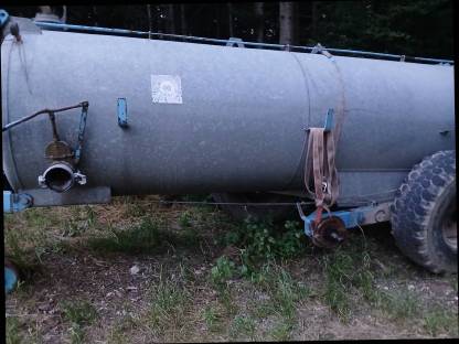 Bauer 5.000 l Güllefass, Tandem