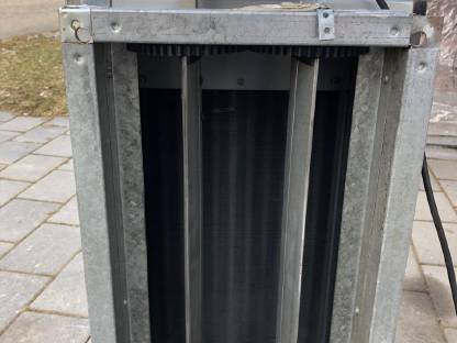 Bild 2:Heizregister für Lüftung