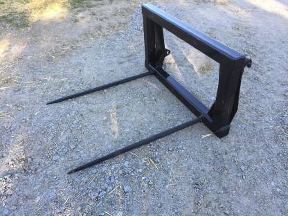 Bild 3:Ballen-Transportgabel