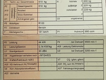 Bild 4:Zum Verkauf steht eine BMW R100r mit Beiwagen