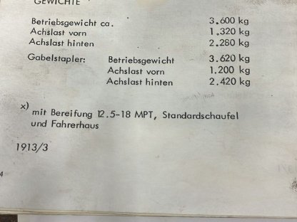 Bild 6:Radlader 10 E von Hanomag gebraucht