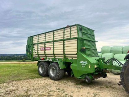 Bild 4:Bergmann Royal 28S Ladewagen Silierwagen Häckselwagen