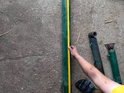 Bild 2:Hydraulikzylinder und Steuerblock