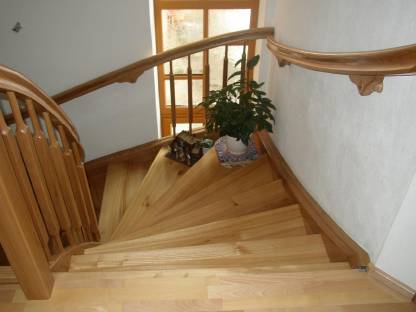 Bild 4:Holzstiege Ulme