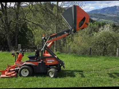 Bild 5:Kubota Rasentraktor