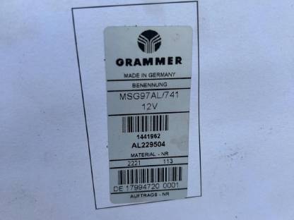 Bild 6:Traktorsitz Grammer MSG97 AL/741