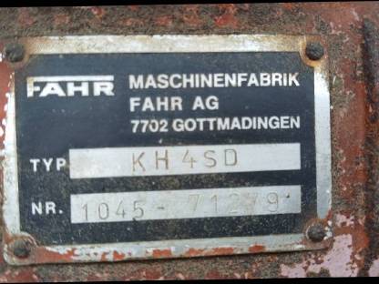 Bild 3:Kreisler Heuwender Fahr KH4