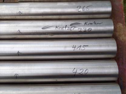 Bild 4:Edelstahlrohre Durchmesser 42 mm