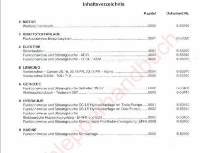 Bild 2:Werkstatthandbuch Steyr 9080M, 9090M, 9100M